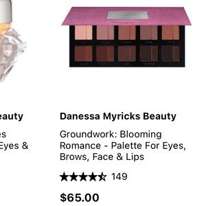 Danessa Myricks Beauty Metallic Pink Palette